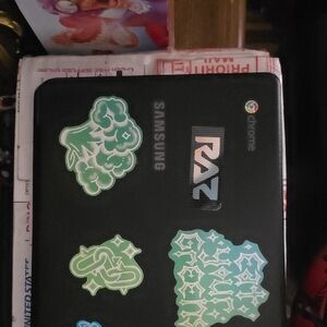 Samsung Chromebook with Chrome Logo